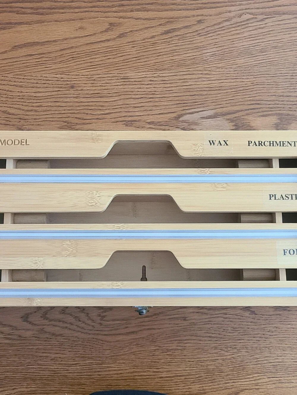 3 in 1 Bamboo Wrap Dispenser